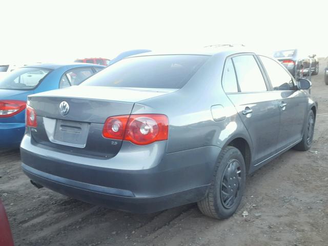 3VWPF71KX6M619617 - 2006 VOLKSWAGEN JETTA VALU GRAY photo 4