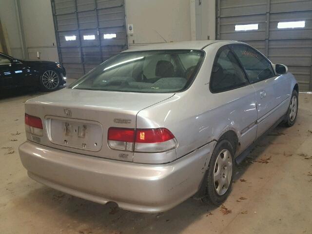 1HGEJ8140YL105636 - 2000 HONDA CIVIC EX ვერცხლისფერი ფოტო 4
