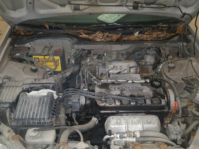1HGEJ8140YL105636 - 2000 HONDA CIVIC EX ვერცხლისფერი ფოტო 7