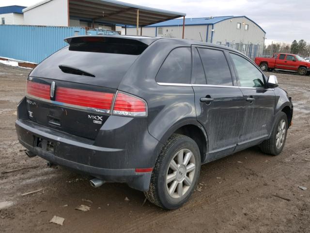 2LMDU88C87BJ30961 - 2007 LINCOLN MKX CHARCOAL photo 4