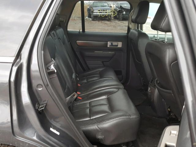 2LMDU88C87BJ30961 - 2007 LINCOLN MKX CHARCOAL photo 6
