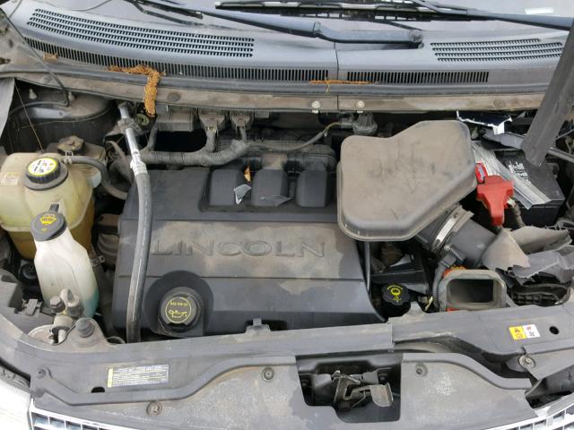 2LMDU88C87BJ30961 - 2007 LINCOLN MKX CHARCOAL photo 7