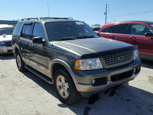 1FMDU74W84UB79024 - 2004 FORD EXPLORER E GREEN photo 1