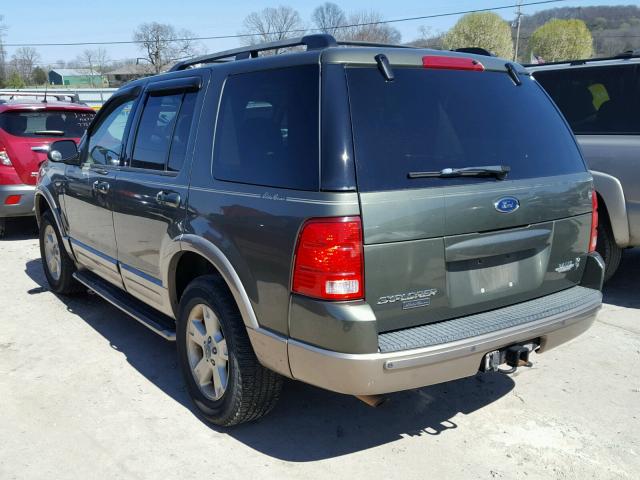 1FMDU74W84UB79024 - 2004 FORD EXPLORER E GREEN photo 3