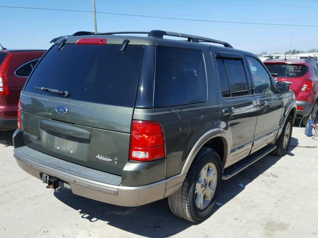 1FMDU74W84UB79024 - 2004 FORD EXPLORER E GREEN photo 4