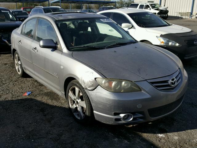 JM1BK323761449545 - 2006 MAZDA 3 S GRAY photo 1