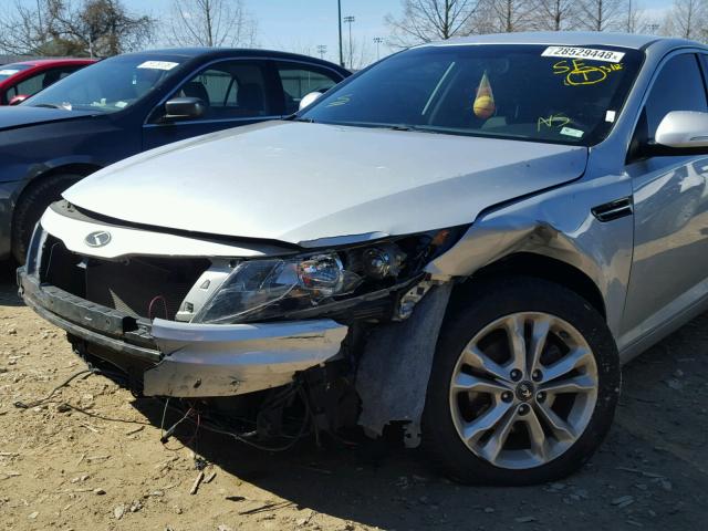 5XXGN4A74DG118477 - 2013 KIA OPTIMA EX SILVER photo 9