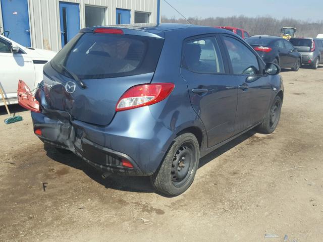 JM1DE1KZ1E0183646 - 2014 MAZDA MAZDA2 SPO 蓝色 照片 4