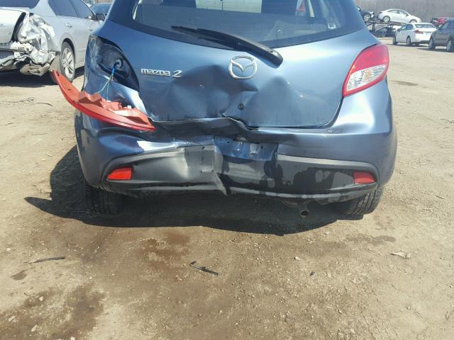 JM1DE1KZ1E0183646 - 2014 MAZDA MAZDA2 SPO 蓝色 照片 9