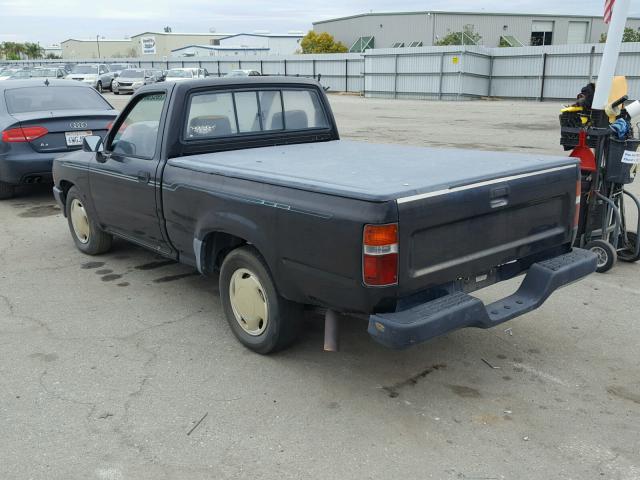 JT4RN81AXM0072733 - 1991 TOYOTA PICKUP 1/2 BLACK photo 3