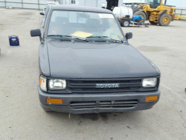 JT4RN81AXM0072733 - 1991 TOYOTA PICKUP 1/2 BLACK photo 9