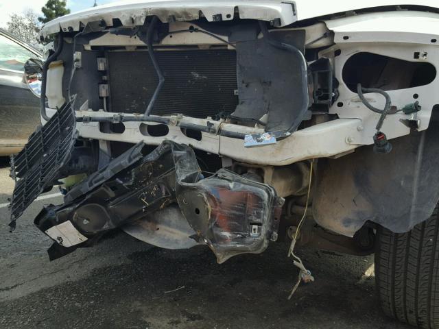 1D7HE48N56S588802 - 2006 DODGE DAKOTA QUA WHITE photo 9