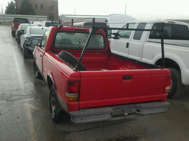 1FTCR10A8TUA26537 - 1996 FORD RANGER RED photo 3