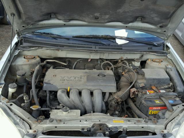 2T1BR32E03C063554 - 2003 TOYOTA COROLLA CE SILVER photo 7