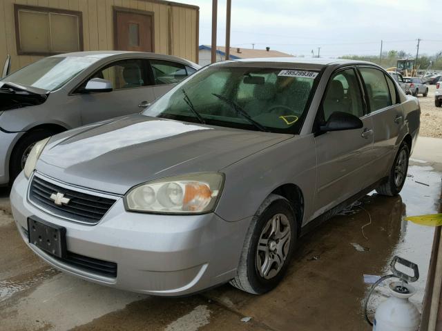 1G1ZS51F36F157313 - 2006 CHEVROLET MALIBU LS SILVER photo 2