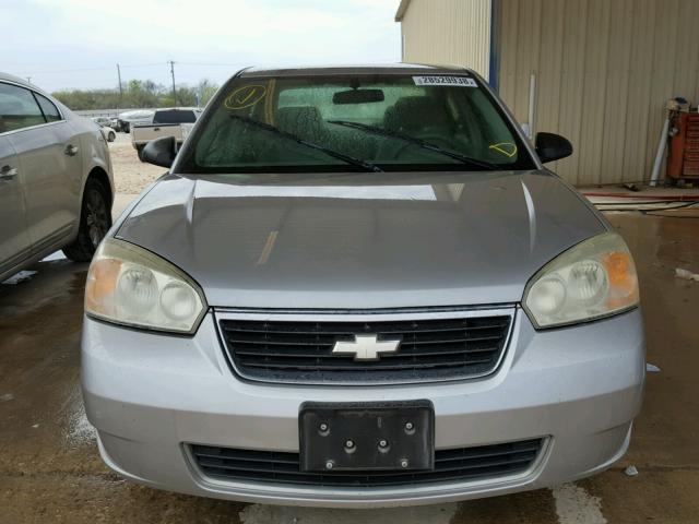 1G1ZS51F36F157313 - 2006 CHEVROLET MALIBU LS ვერცხლისფერი ფოტო 9