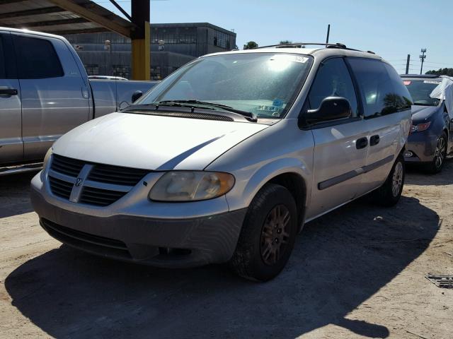 1D4GP25B46B702404 - 2006 DODGE CARAVAN SE SILVER photo 2