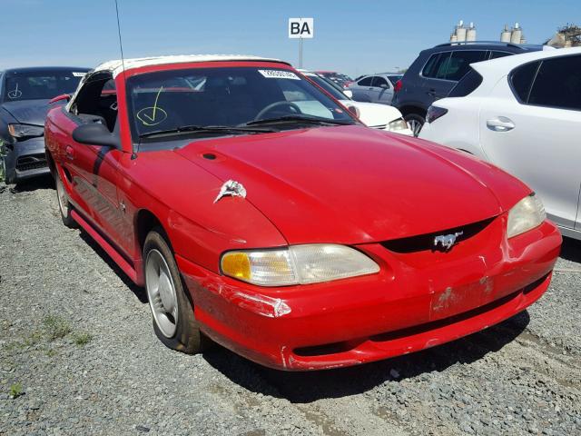 1FALP4447SF236082 - 1995 FORD MUSTANG RED photo 1