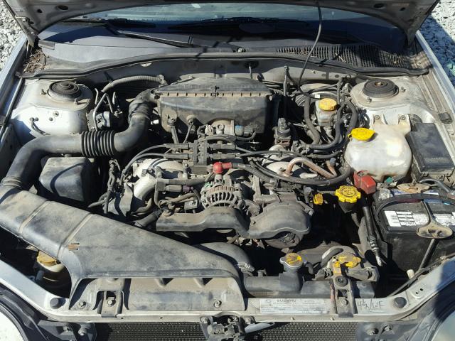 4S3BH635736310756 - 2003 SUBARU LEGACY L SILVER photo 7