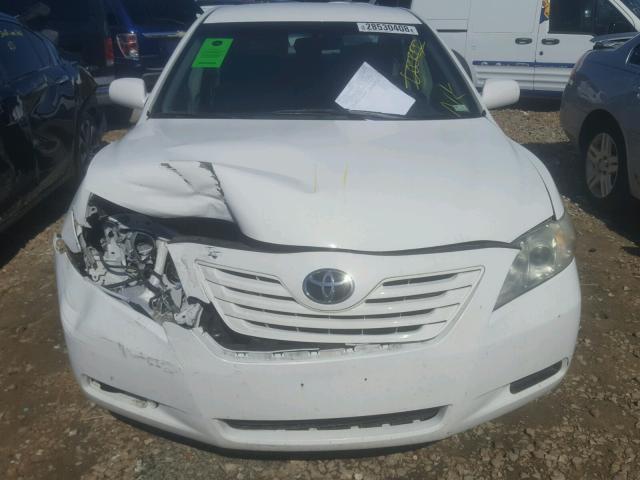 4T1BE46K37U636209 - 2007 TOYOTA CAMRY NEW WHITE photo 7