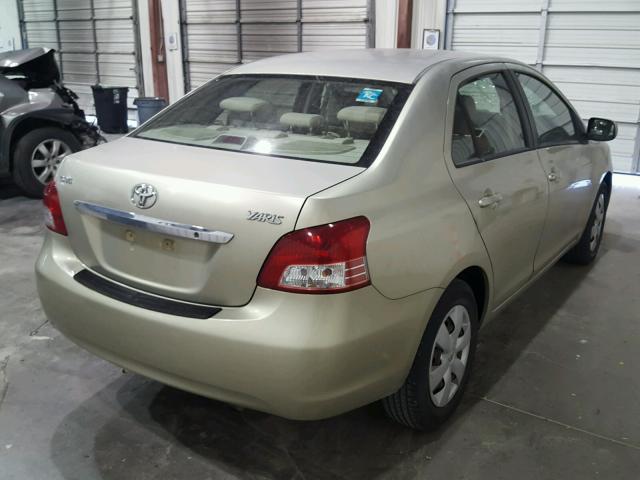 JTDBT923771035733 - 2007 TOYOTA YARIS GOLD photo 4