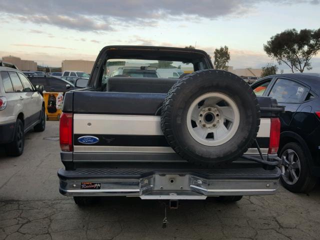 1FMEU15H2NLA80630 - 1992 FORD BRONCO U10 GRAY photo 9