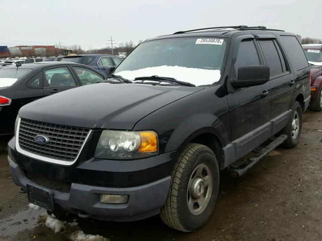 1FMPU16L83LC59991 - 2003 FORD EXPEDITION BLACK photo 2