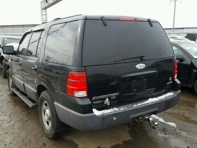 1FMPU16L83LC59991 - 2003 FORD EXPEDITION BLACK photo 3