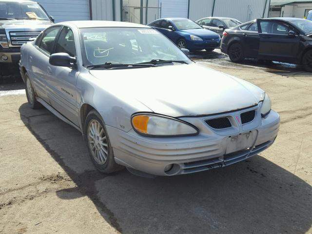 1G2NG52E7YC545750 - 2000 PONTIAC GRAND AM S SILVER photo 1