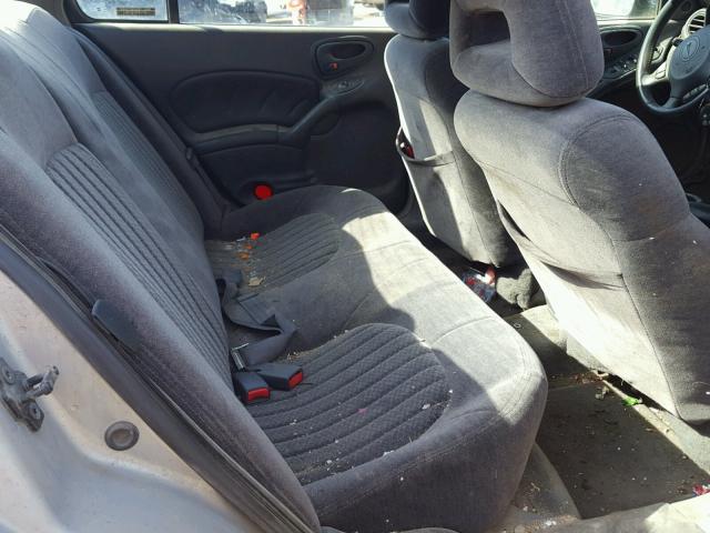 1G2NG52E7YC545750 - 2000 PONTIAC GRAND AM S ვერცხლისფერი ფოტო 6