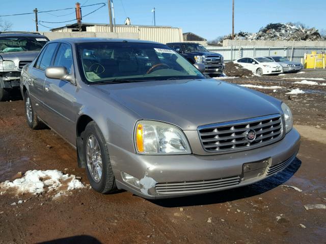 1G6KE57Y73U144969 - 2003 CADILLAC DEVILLE DH TAN photo 1