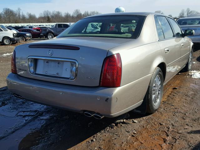 1G6KE57Y73U144969 - 2003 CADILLAC DEVILLE DH TAN photo 4