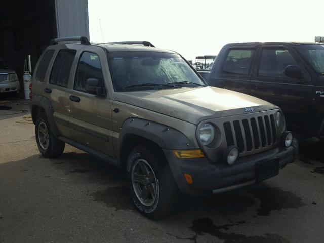 1J4GL38K65W536771 - 2005 JEEP LIBERTY RE BROWN photo 1