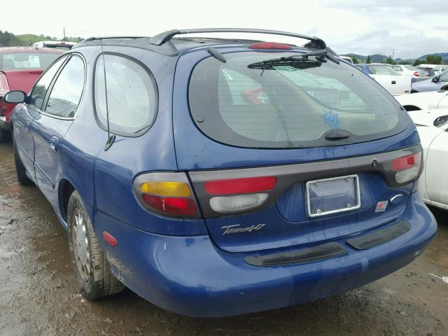 1FALP58S3TG204269 - 1996 FORD TAURUS LX BLUE photo 3