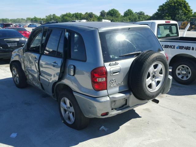 JTEGD20V550058635 - 2005 TOYOTA RAV4 GRAY photo 3