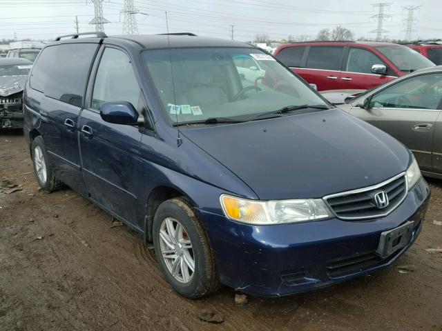 5FNRL18953B080506 - 2003 HONDA ODYSSEY EX BLUE photo 1