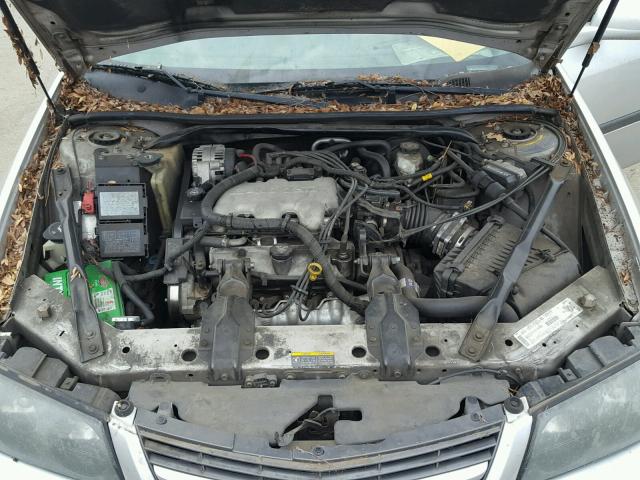 2G1WF52E339168569 - 2003 CHEVROLET IMPALA SILVER photo 7