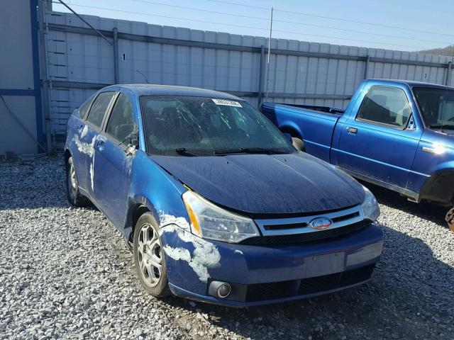 1FAHP36N49W136005 - 2009 FORD FOCUS SES BLUE photo 1