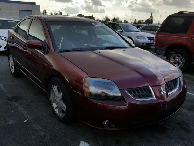 4A3AB76S84E096613 - 2004 MITSUBISHI GALANT GTS BURGUNDY photo 1