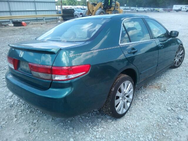 1HGCM56393A037550 - 2003 HONDA ACCORD LX GREEN photo 4