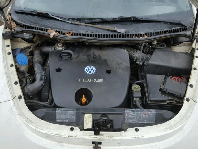 3VWCF21C2XM406043 - 1999 VOLKSWAGEN NEW BEETLE 白色 照片 7