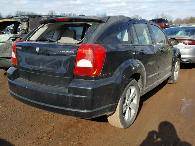 1B3CB3HA7AD566304 - 2010 DODGE CALIBER MA BLACK photo 4