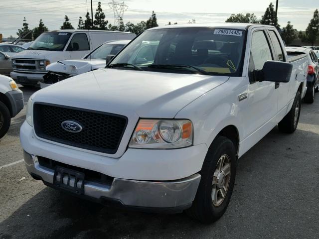 1FTRX12WX5NB99742 - 2005 FORD F150 WHITE photo 2