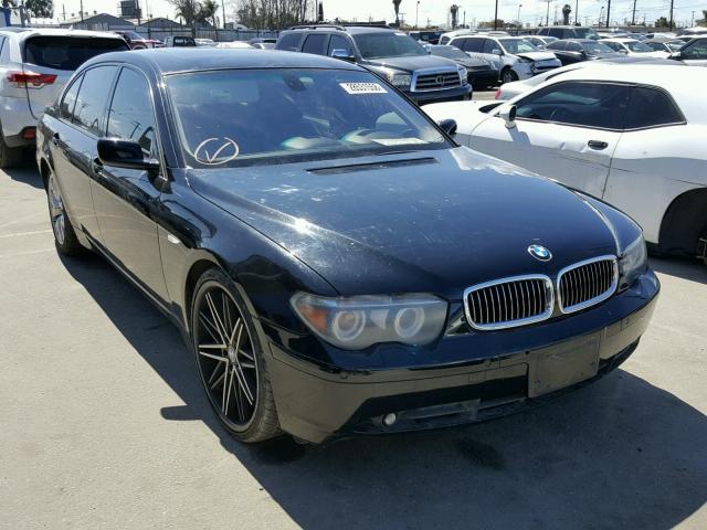 WBAGN63574DS54388 - 2004 BMW 745 LI BLACK photo 1