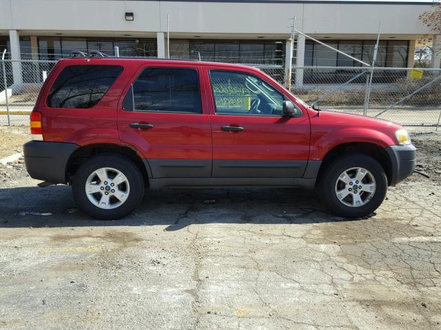 1FMYU03Z06KB17653 - 2006 FORD ESCAPE XLT RED photo 9