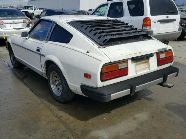 HS130109054 - 1978 DATSUN 280Z WHITE photo 3