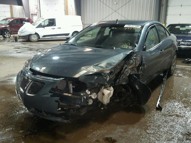 1G2ZG57B994176983 - 2009 PONTIAC G6 BLUE photo 2