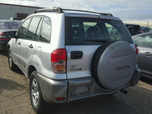 JTEGH20V420074647 - 2002 TOYOTA RAV4 SILVER photo 3