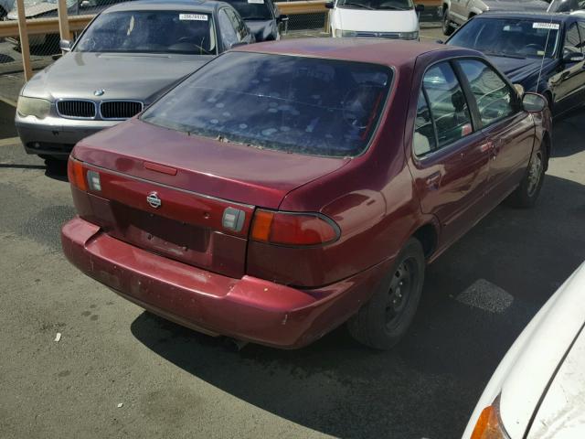 3N1AB41D5XL094657 - 1999 NISSAN SENTRA BAS RED photo 4