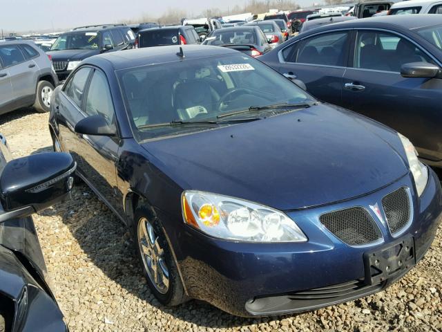 1G2ZH57N384122164 - 2008 PONTIAC G6 GT BLUE photo 1